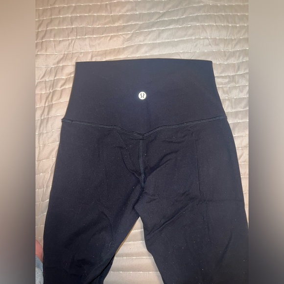 Lululemon black full length leggings Size 2 - Picture 2 of 3